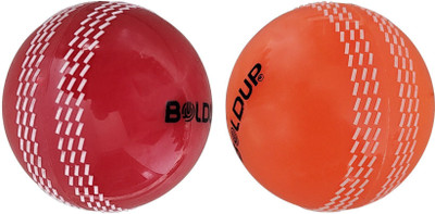 BOLDUP Rubber Synthetic Ball Best for Cricket Practice Street Match(Orange+Red) Cricket Rubber Ball(Standard, Pack of 2, Orange, Red) BOLDUP Rubber Synthetic Ball Best for Cricket Practice Street Match(Orange+Red) Cricket Rubber Ball(Standard, Pack of 2, Orange, Red)