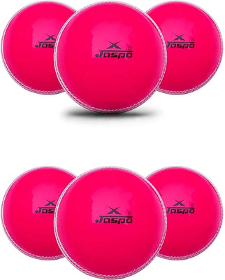 Jaspo T-20 Pink Soft Cricket Training Ball(Standard, Pack of 6, Pink)