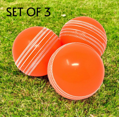 MGT Cricket Wind Ball (Pack of 3) - Made in India Smooth Cricket Synthetic Ball(Standard, Pack of 3, Multicolor)