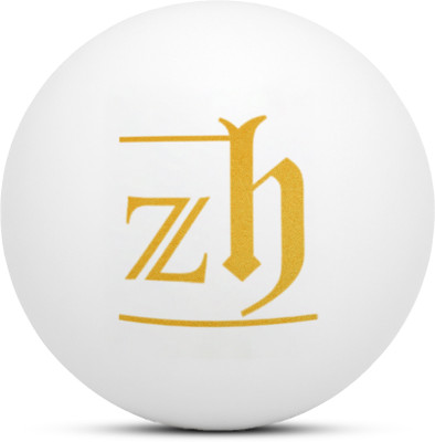 ZH Plastic Ball White Non Toxic (Pack of 6 | 80gm Per Ball) Cricket Training Ball(Standard, Pack of 6, White)