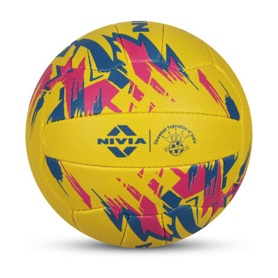 NIVIA Grain Throw Ball - Size: 5(Standard, Pack of 1, Orange)
