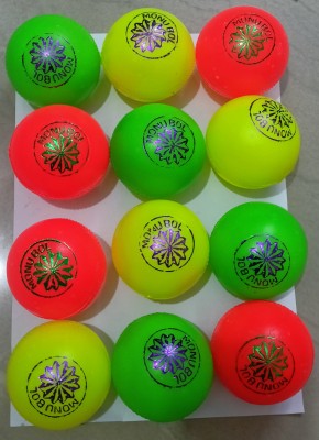sams Perfect for Outdoor Cricket Play: Kids' Plastic Cricket Balls Pool Ball(Pack of 12, Multicolor)