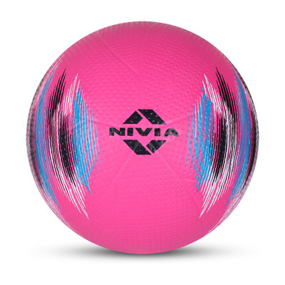 NIVIA Electric Volleyball - Size: 4(Standard, Pack of 1, Pink)