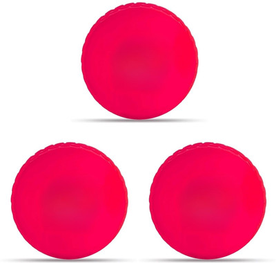LOPEXX Premium Cricket Wind Ball | For Indoor, Outdoor & Street Play | Lightweight Cricket Rubber Ball(Standard, Pack of 3, Pink)