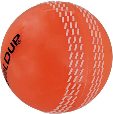 BOLDUP Rubber Synthetic Ball Best for Cricket Practice Street Match Cricket Rubber Ball(Standard, Pack of 1, Orange)
