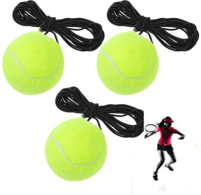 BREEZYTOY Trainer Rebound Ball Solo Training Tennis Ball (MULTI COLOUR) Tennis Ball(Pack of 1, Multicolor)