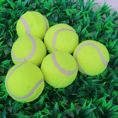 Shopeleven Light Weight Tennis and Cricket Ball Tennis Ball Soft & Bouncy Tennis Ball(Pack of 6)