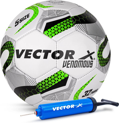 VECTOR X VENOMOUS With Pump Football - Size: 5(Standard, Pack of 1)
