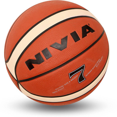 NIVIA Engraver-7 Basketball - Size: 7(Standard, Pack of 1, Red)
