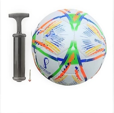 Owlix IFA WORLDCUP 2022 Qatar Replica Football with AIR Pump Football Football - Size: 4(Pack of 1)