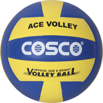 COSCO ACE (Acclaim) Volleyball - Size: 4(Standard, Pack of 1, Yellow)