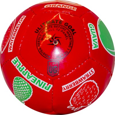 ULTIMATE GOAL Sports Kids Home Play Red Fruits Print Football - Size: 1(Pack of 1, Red)