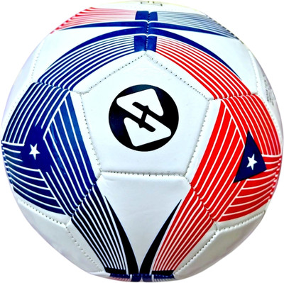 Strive Fit HI5 Football with Pump | Match Grade PVC Ball | Strong Grip | Outdoor & Indoor Football - Size: 5(Standard, Pack of 1, White)