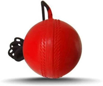 SONDHI Hanging Cricket ball For Bat Knocking Cricket Training Ball(Standard, Pack of 1, Red)
