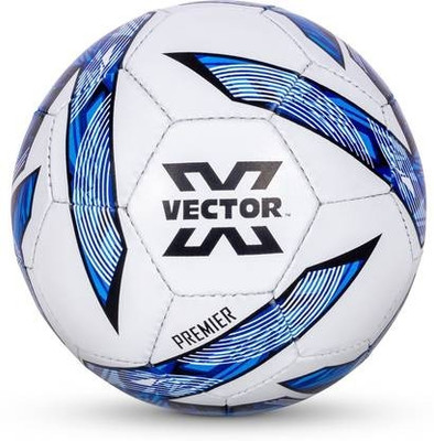 VECTOR X Premier Match Rubberized Hand Stitched Football - Size: 3(Kids, Pack of 1)