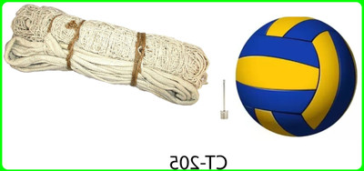zxxxt Kit_Classic Volleyball With Cotton Net CT-205 Volleyball Kit