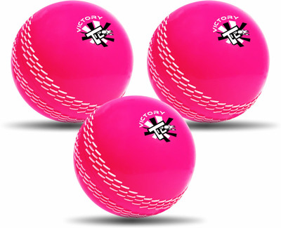 VICTORY T-20 Synthetic Cricket Ball Wind Ball for Cricket Tournament, Street Match Cricket Synthetic Ball(Standard, Pack of 3)