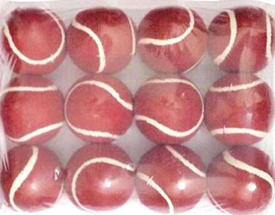 gamers hub ™ Red cricket tennis ball pack of_Ball Tennis_Red Cricket Tennis Ball(Standard, Pack of 12)