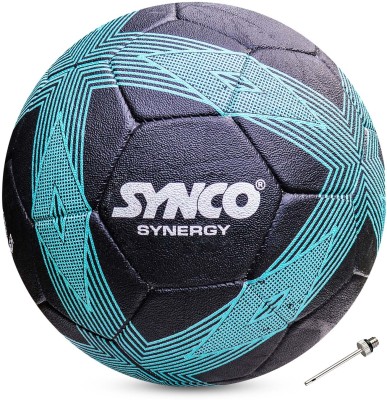 SYNCO Synergy Football | Rubber Moulded | for Training & Indoor Practice | Football - Size: 5(Pack of 1)