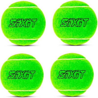 sixit CRICKET TENNIS BALL Cricket Tennis Ball(Standard, Pack of 4)