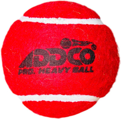 Addco PRO Cricket Tennis Ball(Standard, Pack of 6, Red)