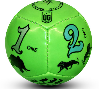 UG SPORTS Kids Home Play Green Football - Size: 1(Kids, Pack of 1)