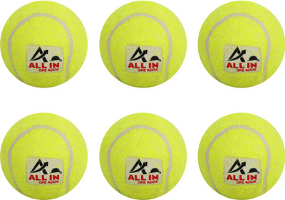 ALL IN ONE ADDA Rubber Combo Heavy Weight Tennis Ball for Cricket Cricket Rubber Ball(Standard, Pack of 2, Green)
