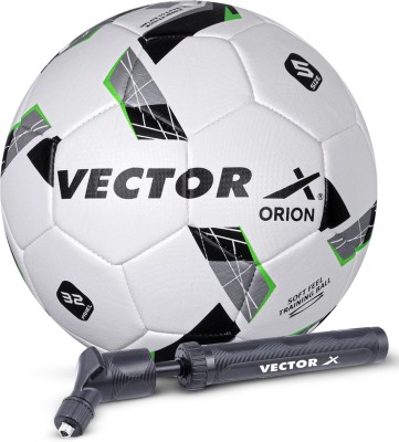 VECTOR X Orion TPU Machine Stitched | Match | Training | Practice| Professional WIth Pump Football - Size: 5(Pack of 1)