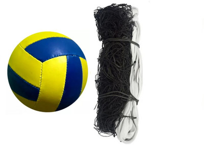 clark classy yb volleyball nylon net and pump r20 Volleyball - Size: 4(Standard, Pack of 1)