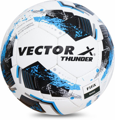 VECTOR X Thunder FIFA Basic For Professional Training, Practice Football - Size: 5(Standard, Pack of 1)