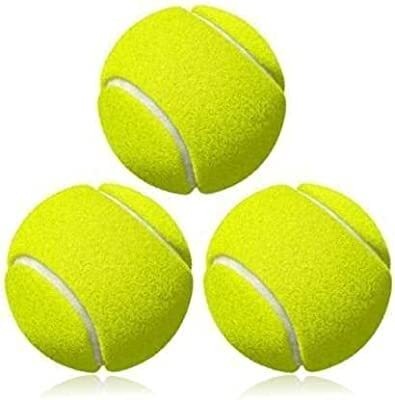 FASTPLAY CRICKET tennis ball ( pack of 3 pcs ) deluxe quality Cricket Tennis Ball(Pack of 3, Yellow)