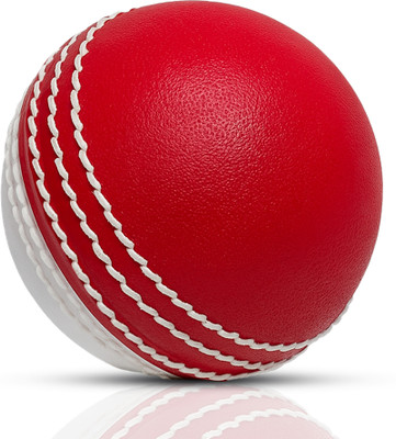 Fervor Spel i-30 Cricket Synthetic Ball(Standard, Pack of 1, Red, White)