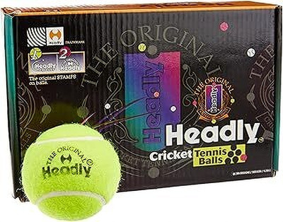 AASHRAy Headly Soft Tennis Ball For Box,Turf,Gully Cricket Tennis Ball(Standard, Pack of 6, Green)