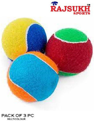 gamers hub Cricket Tennis Ball (Pack of 3) Light Weight Cricket Tennis Ball(Standard, Pack of 3, Multicolor)