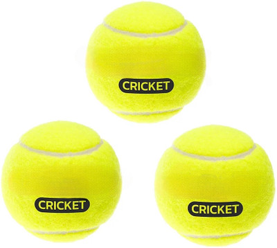 vritika Cricket ball Cricket Rubber Ball(Standard, Pack of 3)