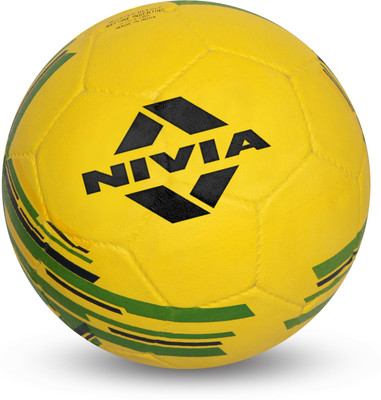 NIVIA Country Colour Football - Size: 5(Standard, Pack of 1, Yellow)