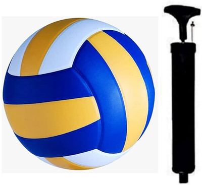 SINGHALTRADE Volley Volleyball - Size: 4 (Pack of 1, Blue) Volleyball - Size: 4(Standard, Pack of 2)