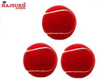 gamers hub (PACK OF 3) Light Weight Green Cricket Tennis Ball(Standard, Pack of 3)