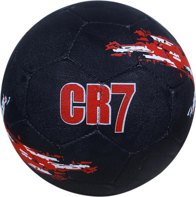 ALKA CR RED 7 HAND STITCHED FOOTBALL Football - Size: 5(Standard, Pack of 1, Red, Black)