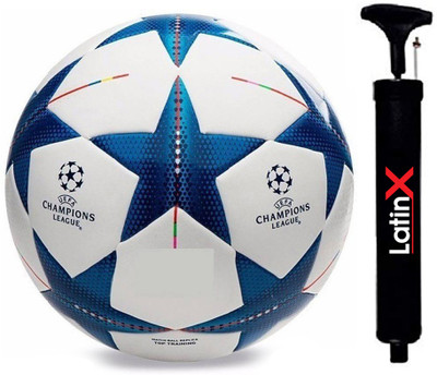 LatinX CR7 RED WITH PUMP Football - Size: 5(Standard, Pack of 2)