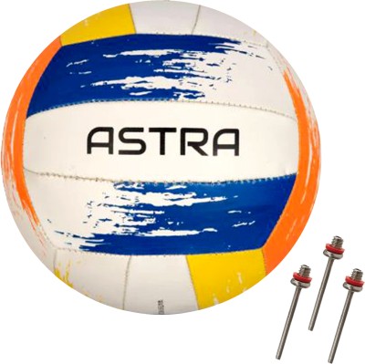 COSCO Volleyball Astra With 3 Extra Needle Volleyball - Size: 4(Pack of 1, Multicolor)