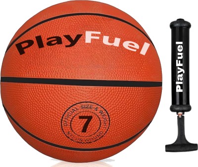 Playfuel 1 Basketball - Size: 7(Pack of 1, Orange)