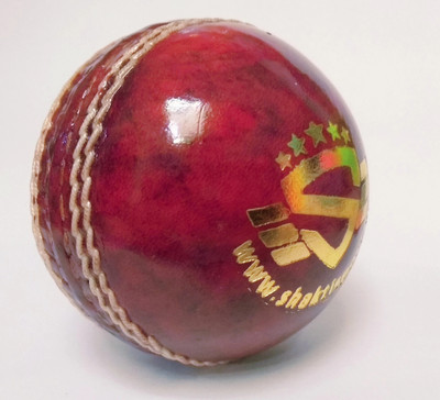 MD Enterprises Red Club TB001 Cricket Leather Ball(Standard, Pack of 1, Red)