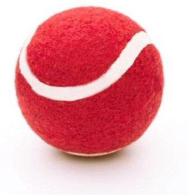HACKERX Cricket Tennis Ball Red Pack of 6 Cricket Tennis Ball(Standard, Pack of 6, Red)