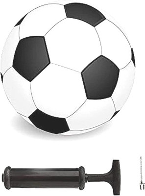 Etahmart Rugby black&white football Football - Size: 5(Standard, Pack of 2)