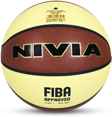 NIVIA Pro Touch 2.0 Basketball - Size: 7(Standard, Pack of 1, Multicolor)