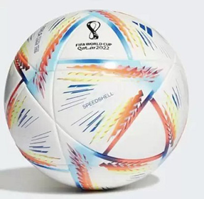 HACKERX Fifa Worldcup Football Size 5 No. Football - Size: 5(Standard, Pack of 1, Multicolor)