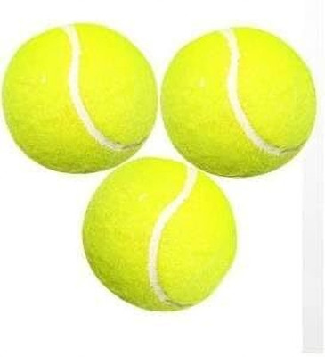 Radharani EnterPrises Cricket Tennis Ball ( Pack of 3) Cricket Tennis Ball (Pack of 3) Cricket Tennis Ball(Standard, Pack of 3, Green)