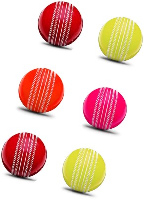 BIG BRO FITNESS cricket wind ball made by synthetic material Cricket Synthetic Ball(Pack of 6)