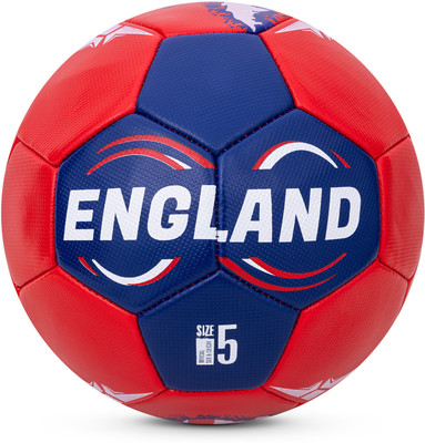 VECTOR X ENGLAND 2.0 Machine Stitch PVC Football - Size: 5(Standard, Pack of 1, Red)